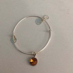 Alex and Ani gem stone bracelet